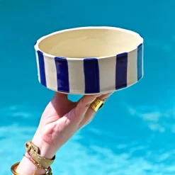 Assiettes Creuses|Céladon Paris Assiette creuse | Bleu Linhas