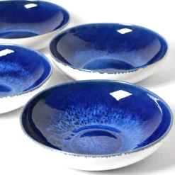 Assiettes Creuses|Céladon Paris Assiette creuse | Bleu odyssée