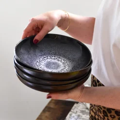 Assiettes Creuses|Céladon Paris Assiette creuse | Noir écume