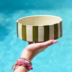 Assiettes Creuses|Céladon Paris Assiette creuse | Vert Linhas