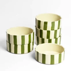 Assiettes Creuses|Céladon Paris Assiette creuse | Vert Linhas