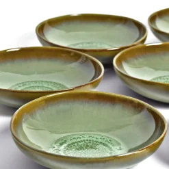 Assiettes Creuses|Céladon Paris Assiette creuse | Vert rivage