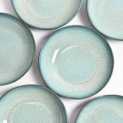 Assiettes Creuses|Céladon Paris Assiette creuse | Vert turquoise