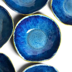 Assiettes Creuses|Céladon Paris Assiette creuse Onda | Bleu abyssal