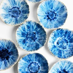 Assiettes Creuses|Céladon Paris Assiette creuse Onda | Bleu écume