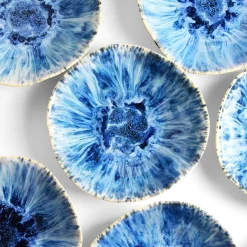 Assiettes Creuses|Céladon Paris Assiette creuse Onda | Bleu écume