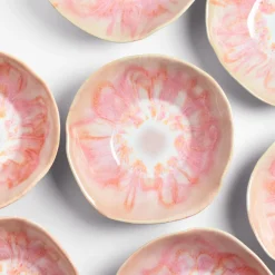 Assiettes Creuses|Céladon Paris Assiette creuse Onda | Rose anémone