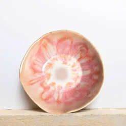 Assiettes Creuses|Céladon Paris Assiette creuse Onda | Rose anémone