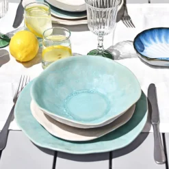 Assiettes Creuses|Céladon Paris Assiette creuse Onda | Vert d'eau
