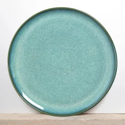 Plats Et Saladiers|Assiettes Plates|Céladon Paris Assiette de présentation | Vert turquoise