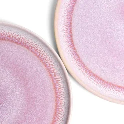 Plats Et Saladiers|Assiettes Plates|Céladon Paris Assiette de présentation | Rose minéral