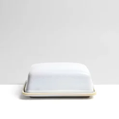Beurriers & Coquetiers|Céladon Paris Beurrier | Blanc nacré