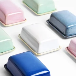 Beurriers & Coquetiers|Céladon Paris Beurrier | Blanc nacré