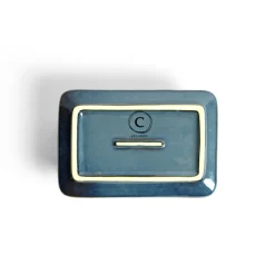 Beurriers & Coquetiers|Céladon Paris Beurrier | Bleu marin
