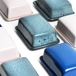 Beurriers & Coquetiers|Céladon Paris Beurrier | Bleu marin