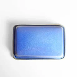 Beurriers & Coquetiers|Céladon Paris Beurrier | Bleu minéral