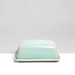 Beurriers & Coquetiers|Céladon Paris Beurrier | Vert minéral