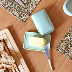 Beurriers & Coquetiers|Céladon Paris Beurrier | Vert minéral