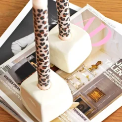 Lifestyle|Céladon Paris Bougeoirs Sol | Blanc