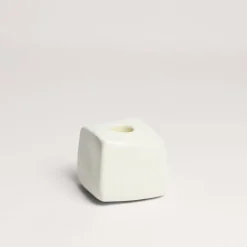 Lifestyle|Céladon Paris Bougeoirs Sol | Blanc