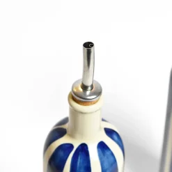 Bouteilles D'Huile|Céladon Paris Bouteille d'huile | Bleu Linhas