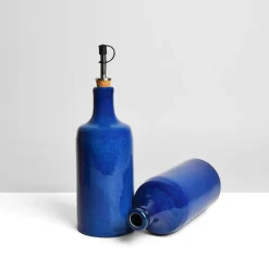 Bouteilles D'Huile|Céladon Paris Bouteille d'huile | Bleu majestueux