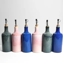 Bouteilles D'Huile|Céladon Paris Bouteille d'huile | Bleu marin