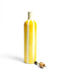 Bouteilles D'Huile|Céladon Paris Bouteille d'huile | Jaune Linhas