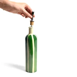 Bouteilles D'Huile|Céladon Paris Bouteille d'huile | Vert Linhas