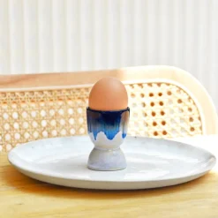 Beurriers & Coquetiers|Céladon Paris Coquetier | Bleu roi