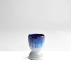 Beurriers & Coquetiers|Céladon Paris Coquetier | Bleu roi