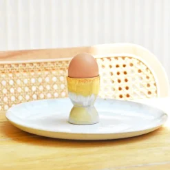 Beurriers & Coquetiers|Céladon Paris Coquetier | Jaune sable