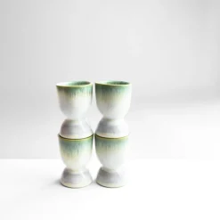 Beurriers & Coquetiers|Céladon Paris Coquetier | Vert lumineux