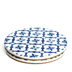 Dessous De Plat|Céladon Paris Dessous de plat | Bleu & Vert d'eau Azulejos
