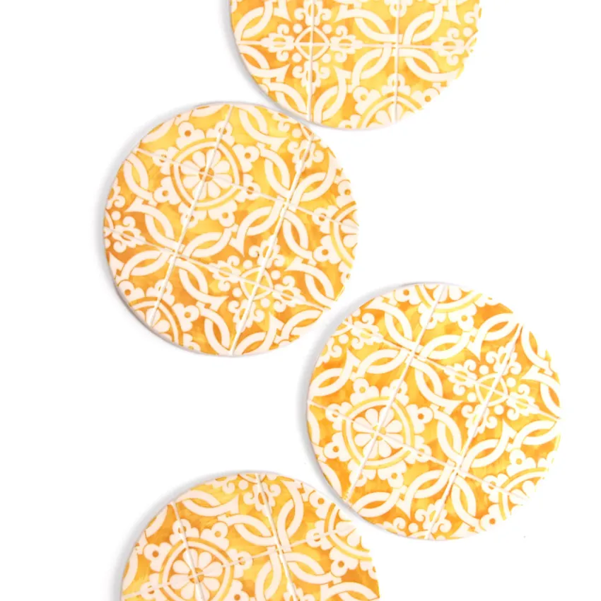 Dessous De Plat|Céladon Paris Dessous de plat | Jaune Azulejos