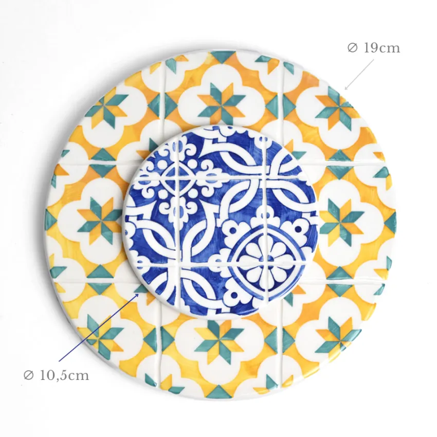 Dessous De Plat|Céladon Paris Dessous de plat | Jaune Azulejos