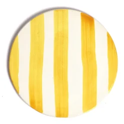 Dessous De Plat|Céladon Paris Dessous de plat | Jaune Linhas