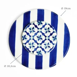 Dessous De Verre|Céladon Paris Dessous de verre | Bleu & Vert d'eau Azulejos