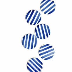 Dessous De Verre|Céladon Paris Dessous de verre | Bleu Linhas