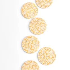 Dessous De Verre|Céladon Paris Dessous de verre | Jaune Azulejos