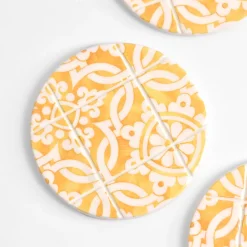 Dessous De Verre|Céladon Paris Dessous de verre | Jaune Azulejos