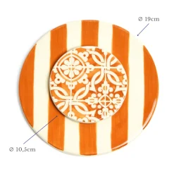 Dessous De Verre|Céladon Paris Dessous de verre | Terracotta Azulejos