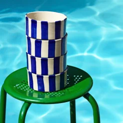 Bols|Céladon Paris Grand bol | Bleu Linhas