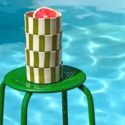 Bols|Céladon Paris Grand bol | Vert Linhas