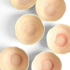 Bols|Céladon Paris Grand bol Onda | Corail doré