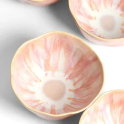 Bols|Céladon Paris Grand bol Onda | Rose anémone