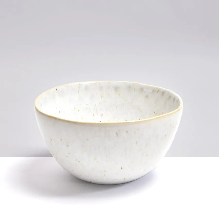 Bols|Céladon Paris Grand bol rond | Blanc audacieux