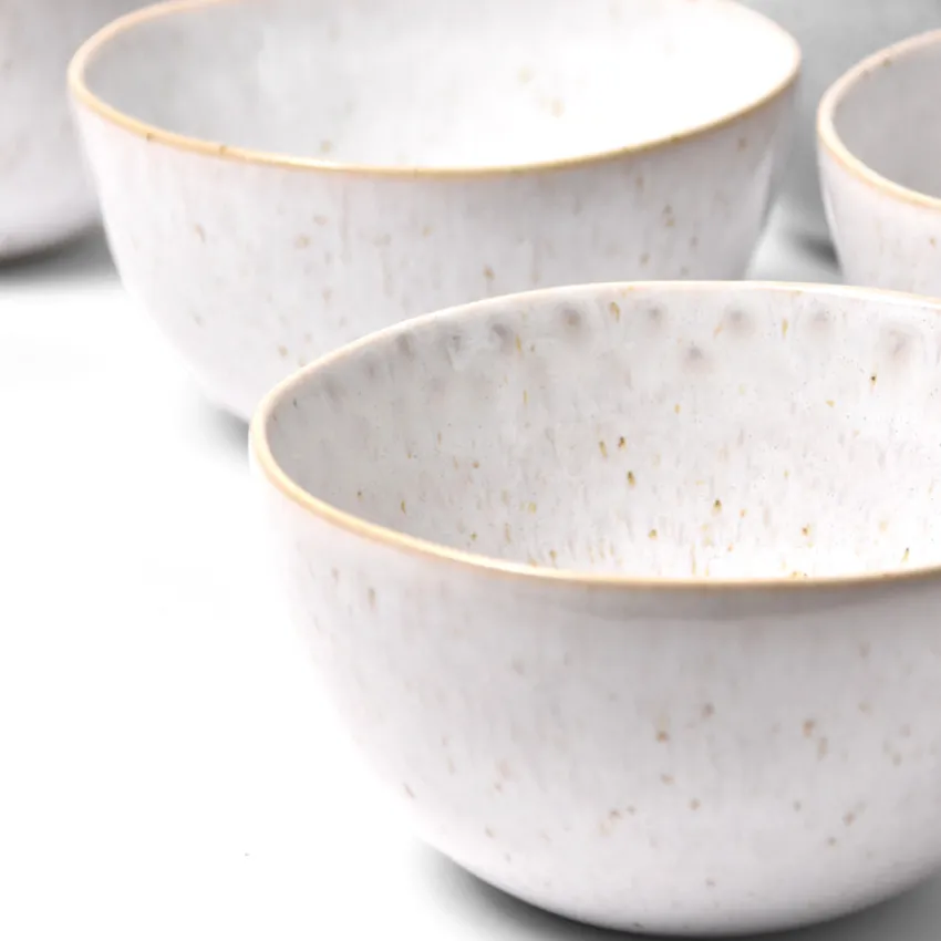 Bols|Céladon Paris Grand bol rond | Blanc audacieux