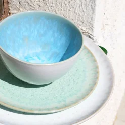 Bols|Céladon Paris Grand bol rond | Bleu água