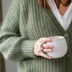 Bar À Mugs|Céladon Paris Grand Mug | Blanc audacieux